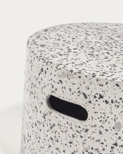 Load image into Gallery viewer, Jenell outdoor terrazzo coffee table in white, Ø 52 cm - image 3