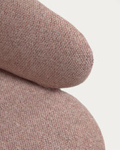 Load image into Gallery viewer, Einara pink office chair and legs made of steel in matt white - image 10