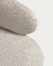 Load image into Gallery viewer, Einara light grey office chair and legs made of steel in matt white - image 10