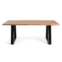 Load image into Gallery viewer, Alaia table made from solid acacia wood with natural finish, 180 x 90 cm - image 2