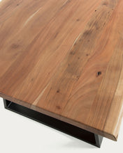 Load image into Gallery viewer, Alaia table made from solid acacia wood with natural finish, 180 x 90 cm - image 7