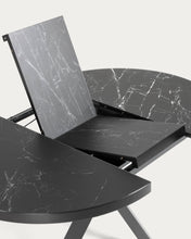 Load image into Gallery viewer, Vashti extendable table Ø 120 (160) cm porcelain - image 6