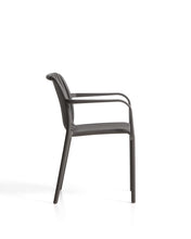 Load image into Gallery viewer, Isabellini stackable outdoor chair in graphite - image 2