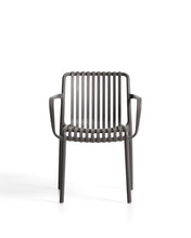 Load image into Gallery viewer, Isabellini stackable outdoor chair in graphite - image 4