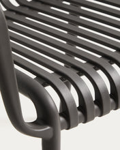 Load image into Gallery viewer, Isabellini stackable outdoor chair in graphite - image 9