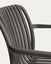 Load image into Gallery viewer, Isabellini stackable outdoor chair in graphite - image 11