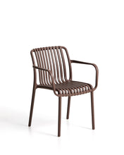 Load image into Gallery viewer, Isabellini stackable outdoor chair in brown