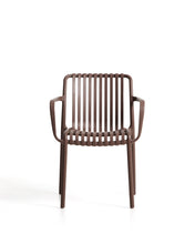Load image into Gallery viewer, Isabellini stackable outdoor chair in brown - image 3