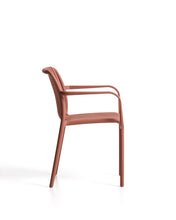 Load image into Gallery viewer, Isabellini stackable outdoor chair in terracotta - image 2