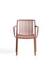 Load image into Gallery viewer, Isabellini stackable outdoor chair in terracotta - image 4