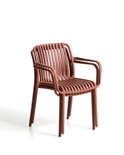 Load image into Gallery viewer, Isabellini stackable outdoor chair in terracotta - image 5