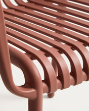 Load image into Gallery viewer, Isabellini stackable outdoor chair in terracotta - image 12