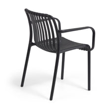 Load image into Gallery viewer, Isabellini stackable outdoor chair in black - image 5