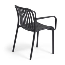 Load image into Gallery viewer, Isabellini stackable outdoor chair in black - image 6
