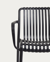 Load image into Gallery viewer, Isabellini stackable outdoor chair in black - image 13