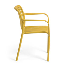 Load image into Gallery viewer, Isabellini stackable outdoor chair in yellow - image 3