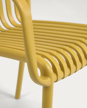 Load image into Gallery viewer, Isabellini stackable outdoor chair in yellow - image 11