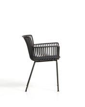 Load image into Gallery viewer, Surpika outdoor chair with graphite steel legs - image 2