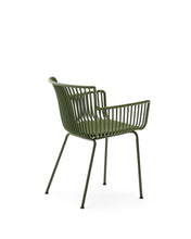 Load image into Gallery viewer, Surpika outdoor chair with green steel legs - image 3