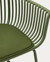 Load image into Gallery viewer, Surpika outdoor chair with green steel legs - image 10