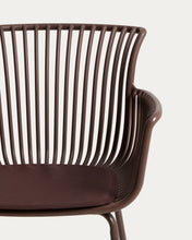 Load image into Gallery viewer, Surpika outdoor chair with brown steel legs - image 6