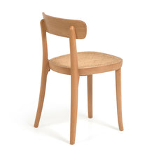 Load image into Gallery viewer, Romane chair in solid beech with natural finish, ash veneer and rattan - image 3