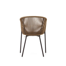 Load image into Gallery viewer, Yanet beige rope chair with galvanised steel legs - image 9