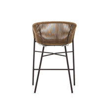 Load image into Gallery viewer, Yanet rope stool in beige 65 cm in height - image 9