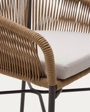 Load image into Gallery viewer, Yanet rope stool in beige 65 cm in height - image 14