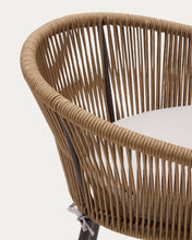 Load image into Gallery viewer, Yanet rope stool in beige 65 cm in height - image 15