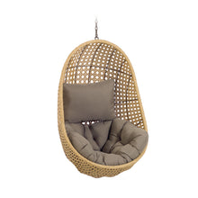 Load image into Gallery viewer, Cira hanging chair with natural finish