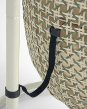 Load image into Gallery viewer, Hanging armchair with light grey Cira multicolour base - image 7
