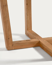 Load image into Gallery viewer, Nahla round table made from solid acacia wood with natural finish Ø 120 cm - image 6