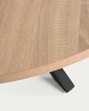 Load image into Gallery viewer, Argo round Ø 119 cm melamine table with steel legs with black finish - image 5