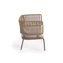 Load image into Gallery viewer, Nadin 2 seater sofa in beige cord with galvanised steel legs, 135 cm - image 2