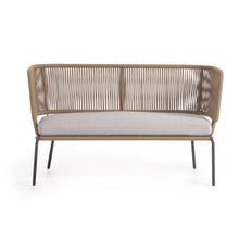 Load image into Gallery viewer, Nadin 2 seater sofa in beige cord with galvanised steel legs, 135 cm - image 4