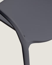 Load image into Gallery viewer, Ania stackable outdoor chair in dark grey - image 8