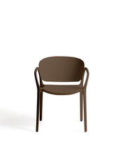 Load image into Gallery viewer, Ania stackable outdoor chair in dark brown - image 4
