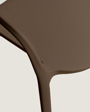 Load image into Gallery viewer, Ania stackable outdoor chair in dark brown - image 8