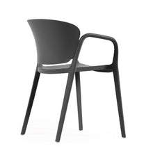 Load image into Gallery viewer, Ania stackable outdoor chair in black - image 3