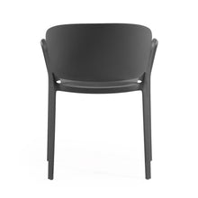 Load image into Gallery viewer, Ania stackable outdoor chair in black - image 5