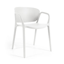 Load image into Gallery viewer, Ania stackable outdoor chair in white