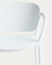 Load image into Gallery viewer, Ania stackable outdoor chair in white - image 13