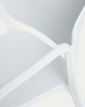 Load image into Gallery viewer, Ania stackable outdoor chair in white - image 16
