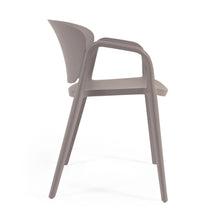 Load image into Gallery viewer, Ania stackable outdoor chair in brown - image 2
