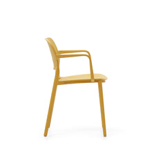 Load image into Gallery viewer, Morella stackable outdoor chair in mustard - image 3