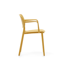 Load image into Gallery viewer, Morella stackable outdoor chair in mustard - image 4