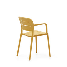 Load image into Gallery viewer, Morella stackable outdoor chair in mustard - image 5