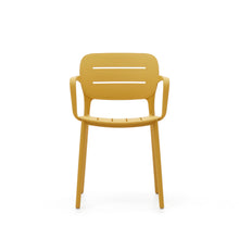 Load image into Gallery viewer, Morella stackable outdoor chair in mustard - image 8