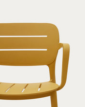 Load image into Gallery viewer, Morella stackable outdoor chair in mustard - image 12